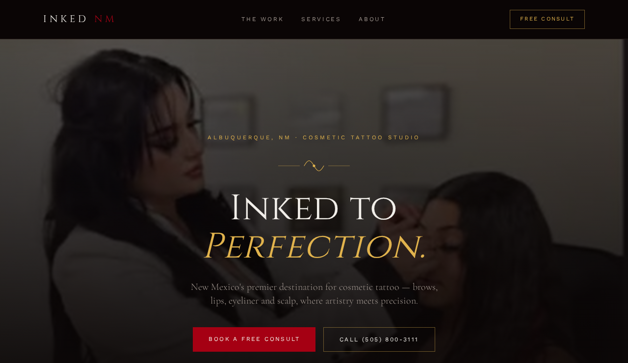 INKED NM website hero